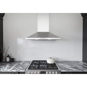 Zephyr 30 in. Smart Convertible Chimney Style Range Hood with 700 CFM, 6 Fan Speeds & 2 LED Lights - Stainless Steel, , hires