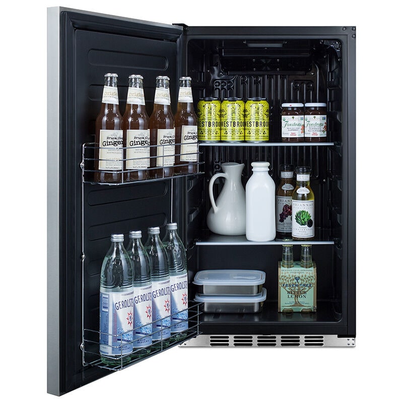 Summit 19 in. 3.1 cu. ft. Left-Hinged Undercounter Refrigerator - Custom Panel Ready, , hires