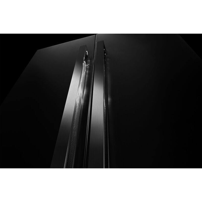 JennAir Refrigerator Stainless Steel Panels with Noir Handles, , hires