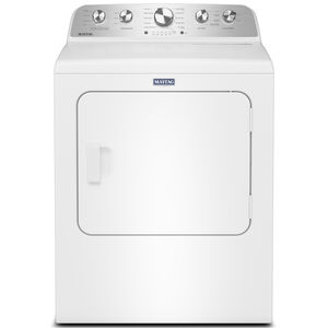 Maytag Pet Pro 29 in. 7.0 cu. ft. Electric Dryer with Sensor Dry & Steam Cycle - White