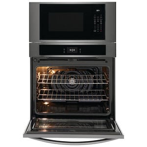 Frigidaire 30 in. 6.9 cu. ft. Electric Microwave/Wall Oven Combo with Standard Convection & Sensor Cooking - Stainless Steel, Stainless Steel, hires