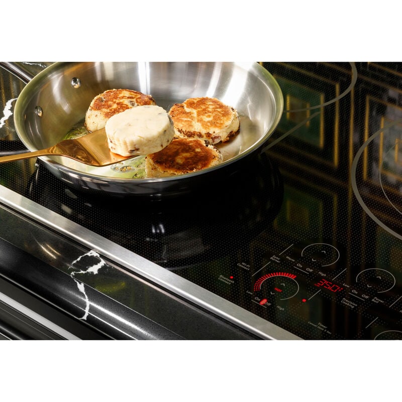 Cafe 30 in. 5-Burner Smart Electric Cooktop with Simmer Burner & Power Burner - Stainless Steel, , hires