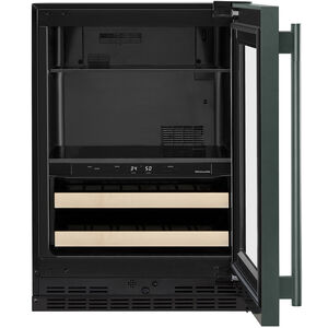 KitchenAid 24 in. Built-In/Freestanding 4.8 cu. ft. Compact Beverage Center with Adjustable Shelves & Digital Control - Juniper, , hires