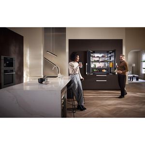 Miele MasterCool Series 42 in. 23.1 cu. ft. Built-In Smart Counter Depth 4-Door French Door Refrigerator with Internal Water Dispenser - Custom Panel Ready, , hires