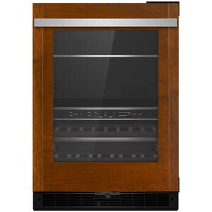 JennAir 24 in. 5.0 cu. ft. Built-In Beverage Center with Fixed Shelves & Digital Control Right Hinged - Custom Panel Ready, , hires
