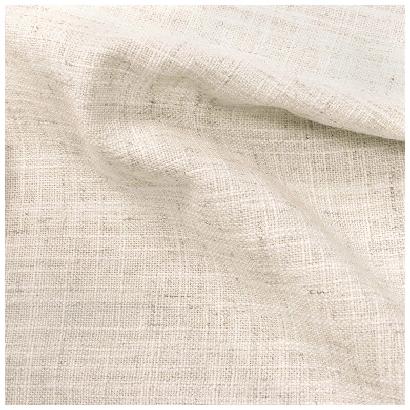 Skyline King Nail Button Bed in Linen - Talc, Cream, hires