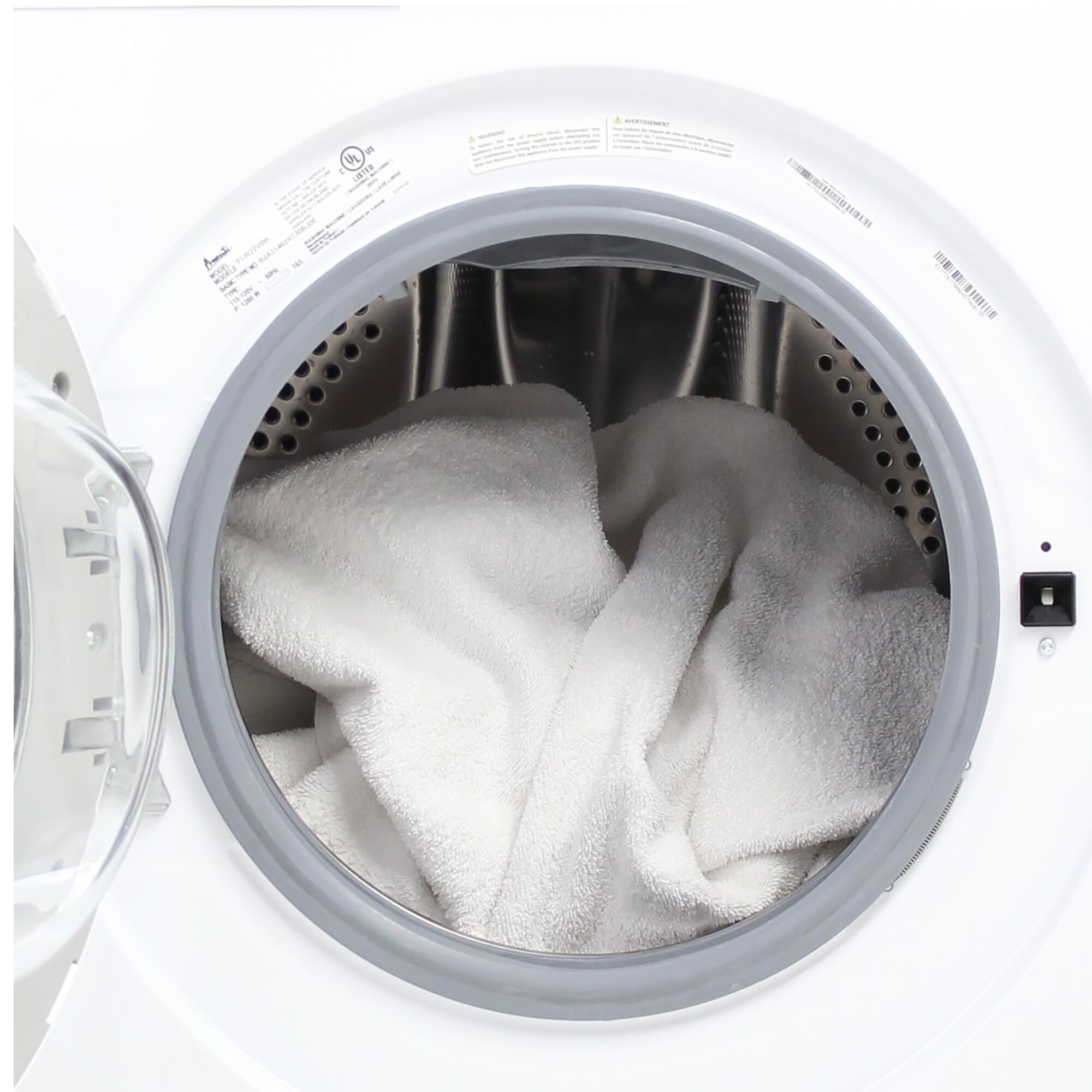 Avanti 24 in. 2.2 cu. ft. Stackable Front Load Washer with