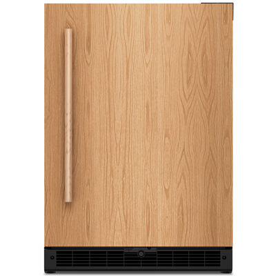 KitchenAid 24 in. Built-In/Freestanding 4.8 cu. ft. Compact Beverage Center with Adjustable Shelves & Digital Control - Custom Panel Ready | KUBR524SPA