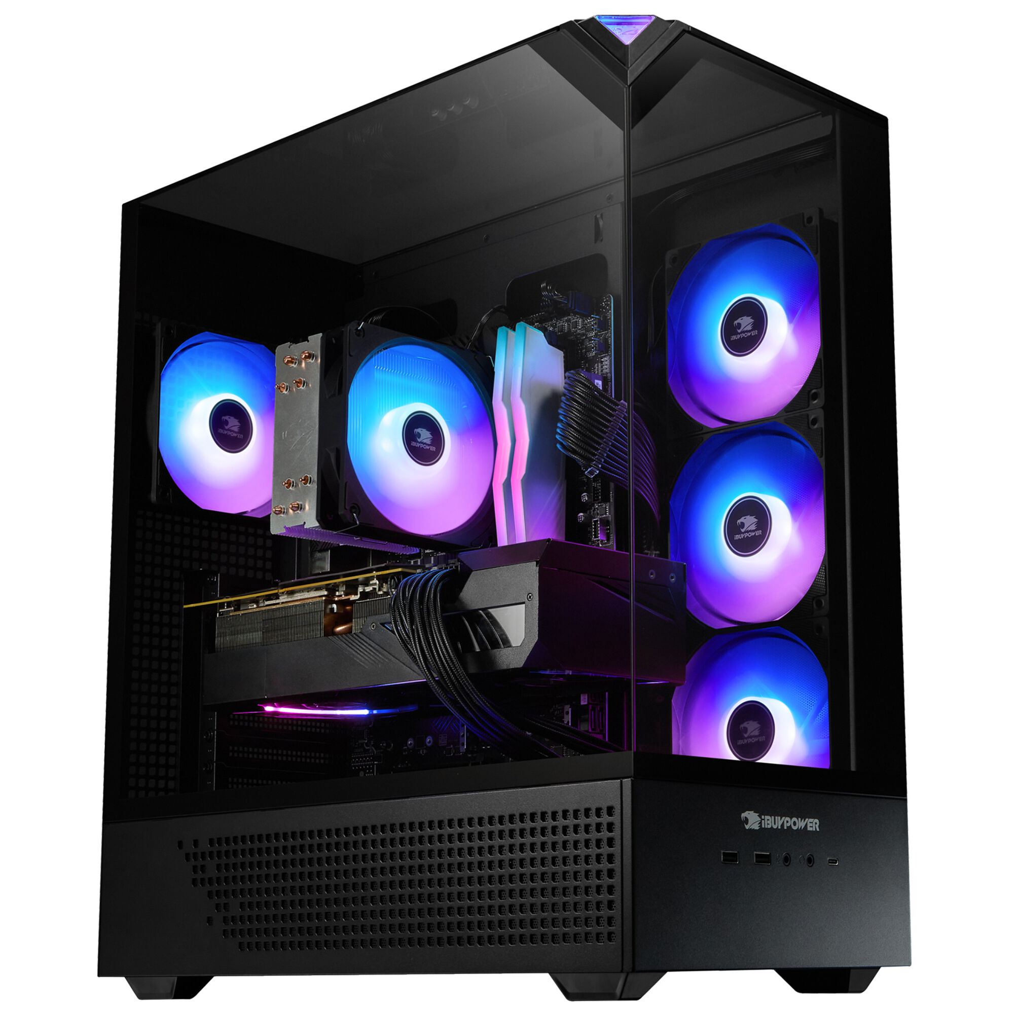 ✱CORE-I5搭載✨新Win10✨富士通✨大容量✱オフィス✱テンキ✱HDMI iBUYPOWER Element Gaming Desktop with Intel Core i9-14900F, 14th