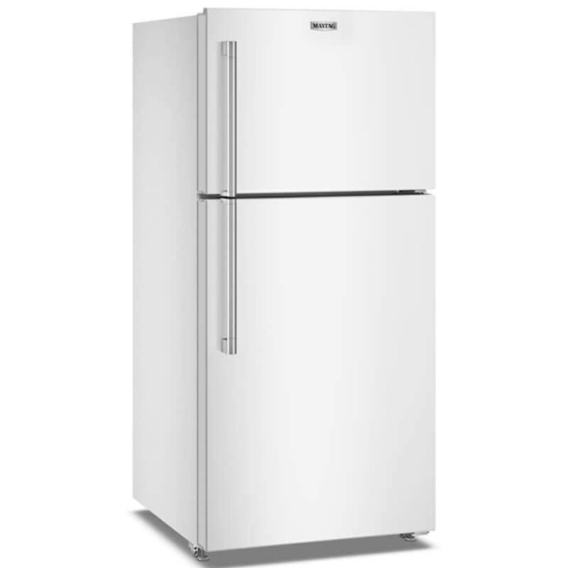 Maytag 30 in. 19.3 cu. ft. Garage-Ready Top Freezer Refrigerator - White, , hires