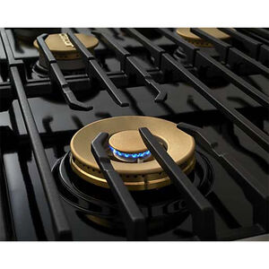 Dacor Contemporary 36 in. 4.8 cu. ft. Smart Dual Convection Steam Dual Fuel Range with 6 Sealed Burners - Silver Stainless, , hires