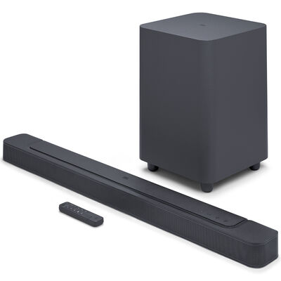 JBL - BAR 500 5.1ch Dolby Atmos Soundbar with Wireless Subwoofer - Black | JBLBAR500