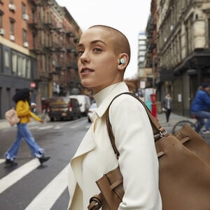 Google Pixel Buds True Wireless In-Ear Headphones (Gen 2) - Clearly White, , hires