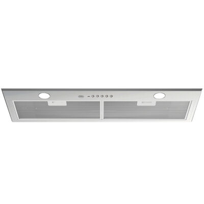 Bertazzoni 36 in. Standard Style Range Hood with 4 Speed Settings, 560 CFM, Ducted Venting & 2 LED Lights - Stainless Steel | KIN36XV