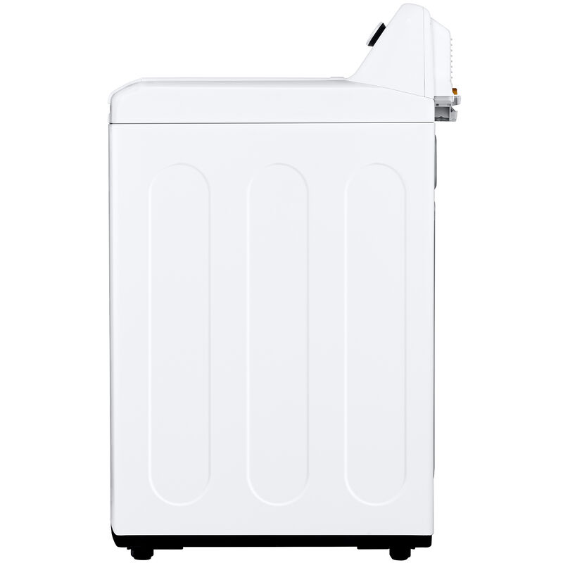 LG 27 in. 4.1 cu. ft. Top Load Washer with 4-Way Agitator, Slam Proof Glass Lid & True Balance Anti-Vibration System - White, White, hires