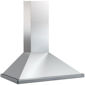 Zephyr 30 in. Chimney Style Range Hood with 3 Speed Settings, 400 CFM & 2 LED Lights - Stainless Steel, , hires