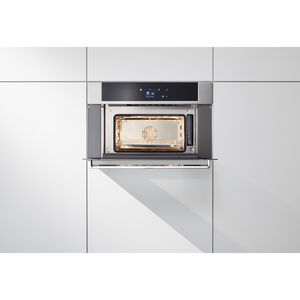 Viking 30 in. 1.4 cu. ft. Steam Electric Single Wall Oven with True European Convection - Stainless Steel, , hires