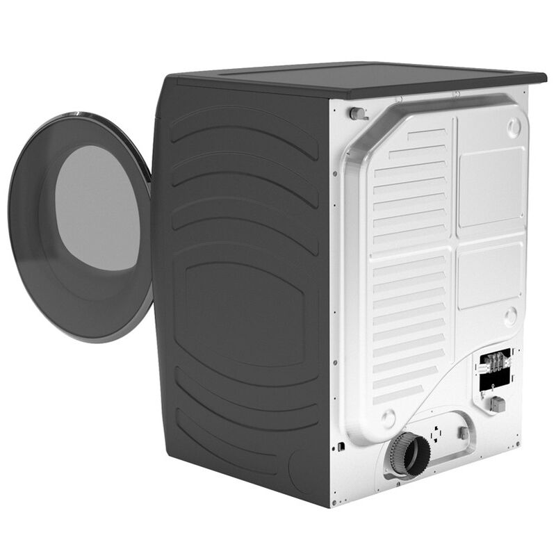 GE 28 in. 7.8 cu. ft. Smart Stackable Gas Dryer with Sensor Dry, Sanitize & Steam Cycle - Carbon Graphite, Carbon Graphite, hires