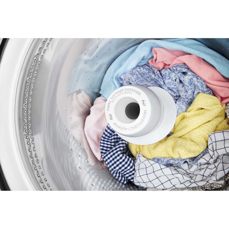 Whirlpool 28 in. 3.8 cu. ft. Top Load Washer with Agitator & Soil Level Selection - White, , hires