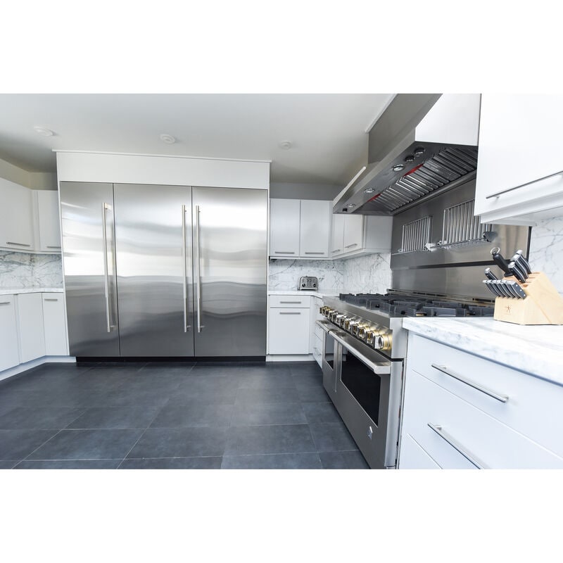 JennAir 30 in. 17.0 cu. ft. Built-in Smart Triple-Drawers Upright Freezer with Ice-Maker & Adjustable Shelves - Custom Panel Ready, , hires