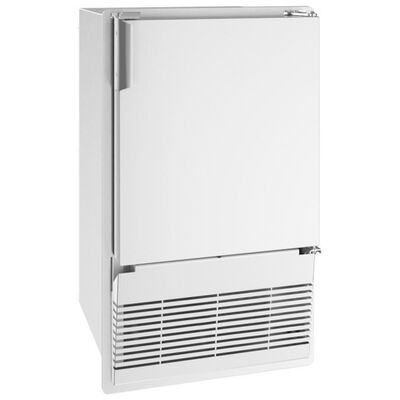 U-Line 14 in. Ice Maker with 12 Lbs. Ice Storage Capacity - White | MCR014-WC01A