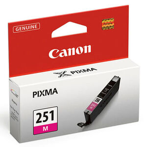 Canon Pixma 251 XL-Size Magenta Replacement Printer Ink Cartridge, , hires