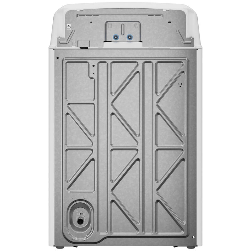 GE 27 in. 4.0 cu. ft. Top Load Washer with Stainless Steel Basket, Water Level Control & Agitator - White, , hires