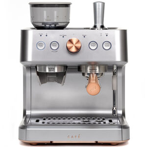 Cafe Bellissimo Semi-Automatic Espresso Machine + Frother - Silver Steel, , hires