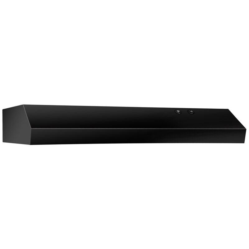 Frigidaire 30 in. Convertible Standard Style Range Hood with 230 CFM, 2 Fan Speeds & 1 Incandescent Light - Black, , hires