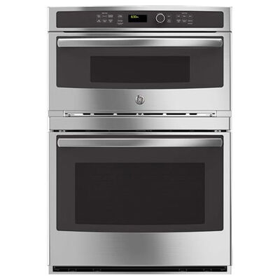 GE Profile 30" 6.7 Cu. Ft. Electric Double Wall Oven with True European Convection & Self Clean - Stainless Steel | PT7800SHSS