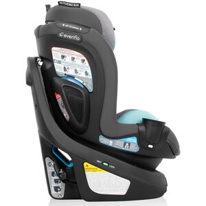 Evenflo Revolve 360 Slim 2-in-1 Rotating Car Seat - Carver Blue, , hires