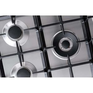 Bertazzoni Master Series 36 in. 5-Burner Natural Gas Cooktop with Simmer Burner & Power Burner - Stainless Steel, , hires