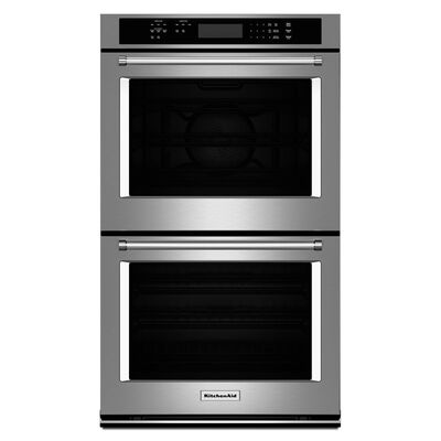 KitchenAid 30" Double Electric Wall Oven - Stainless Steel | KODE300ESS