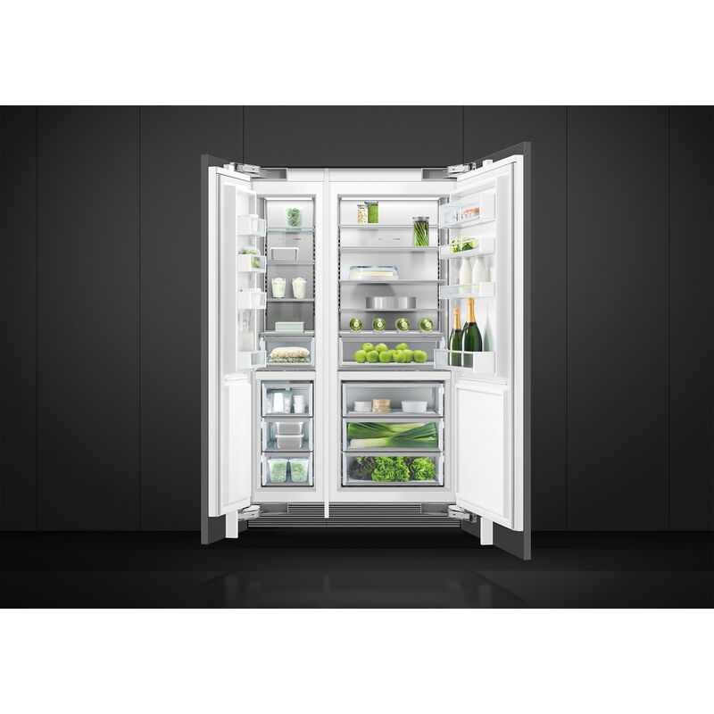 Fisher & Paykel Series 11 18 in. 7.8 cu. ft. Built-In Upright Freezer with Ice Maker, Adjustable Shelves & Digital Control - Custom Panel Ready, , hires