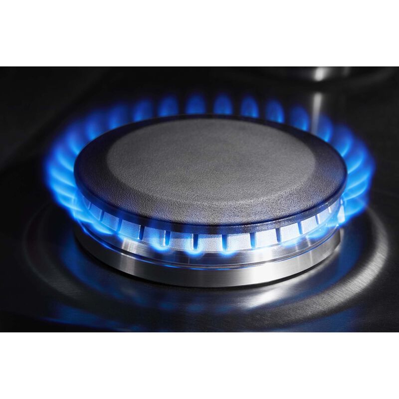 JennAir 30 in. 6.8 cu. ft. Air Fry True European Convection Slide-In Dual Fuel Range with 5 Sealed Burners - Stainless Steel, , hires