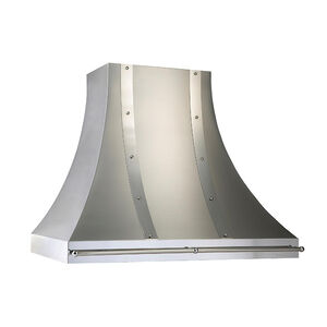 Vent-A-Hood 48 in. Chimney Style Range Hood with 900 CFM, Ducted Venting & 3 LED Lights - Stainless Steel, , hires