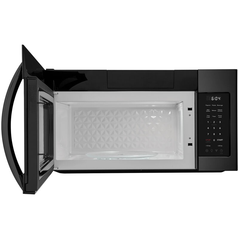 Frigidaire 30 in. 1.8 cu. ft. 1000W Over-the-Range Microwave with 300 CFM - Black Stainless, Black Stainless, hires