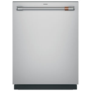 Cafe 24 in. Top Control Smart Dishwasher with 44 dBa Sound Level, 3rd-Rack & Dual Convection Ultra Dry - Stainless Steel, , hires