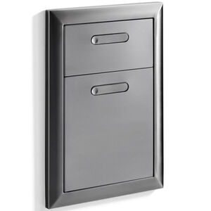 Lynx Ventana 16 in. Double Access Drawers - Stainless Steel, , hires