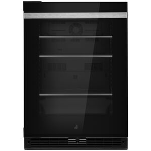 JennAir Noir 24 in. 5.2 cu. ft. Built-In Undercounter Refrigerator - Black, , hires