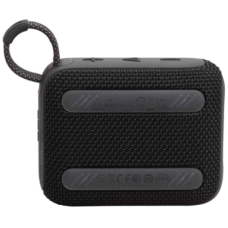 JBL Go 4 Ultra-Portable Bluetooth Speaker - Black, Black, hires