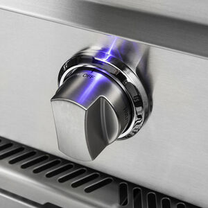 Viking 5 Series 36 in. 2-Burner Built-In Natural Gas Grill with Rotisserie, Sear Burner & Smoker Box - Stainless Steel, , hires