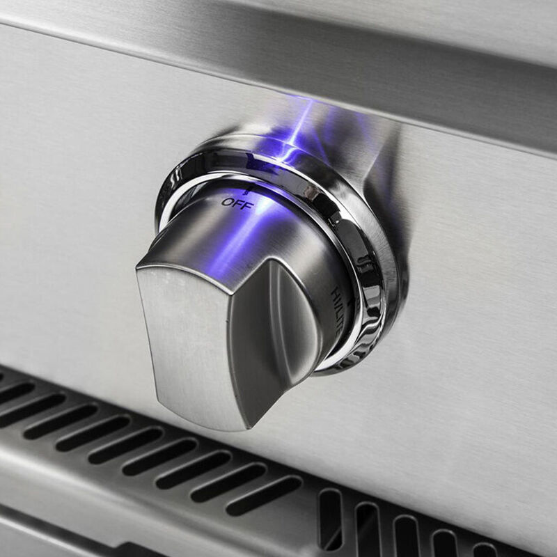 Viking 5 Series 36 in. 2-Burner Built-In Natural Gas Grill with Rotisserie, Sear Burner & Smoker Box - Stainless Steel, , hires