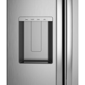 GE 36 in. 23.5 cu. ft. Smart Counter Depth Side-by-Side Refrigerator with Ice & Water Dispenser - Fingerprint Resistant Stainless, , hires