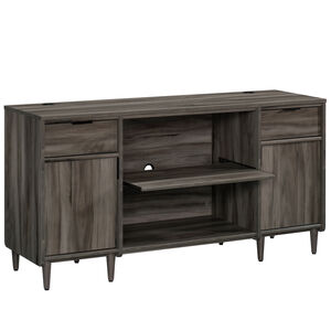 Sauder TV Stand with 2 Drawers and 2 Shelves - Fits TVs up to 65" - Mahogany Brown, , hires