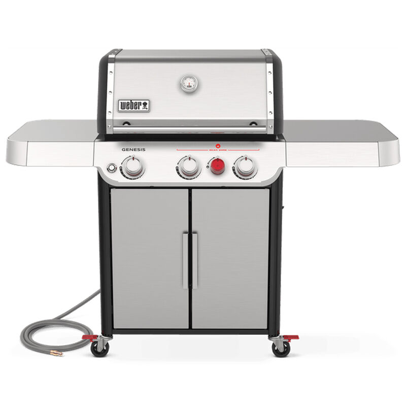er Genesis S325s 3Burner Natural Gas Grill Stainless Steel P.C