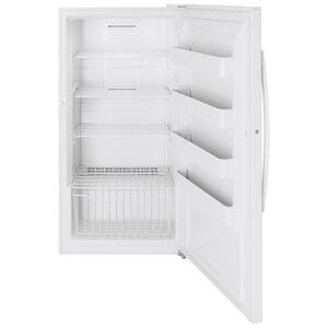 GE 33 in. 17.3 cu. ft. Garage-Ready Upright Freezer with Adjustable Shelves - White, , hires