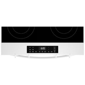 Whirlpool 30 in. 5.3 cu. ft. Smart Air-Fry Electric Range with Radiant Burners - White, , hires