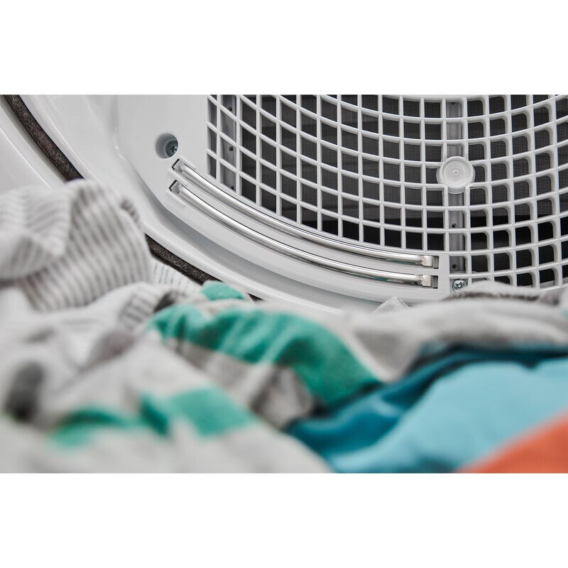 Maytag 27 in. 7.4 cu. ft. Commercial-Grade Residential Electric Dryer with Intelli Dry Sensor - White, , hires