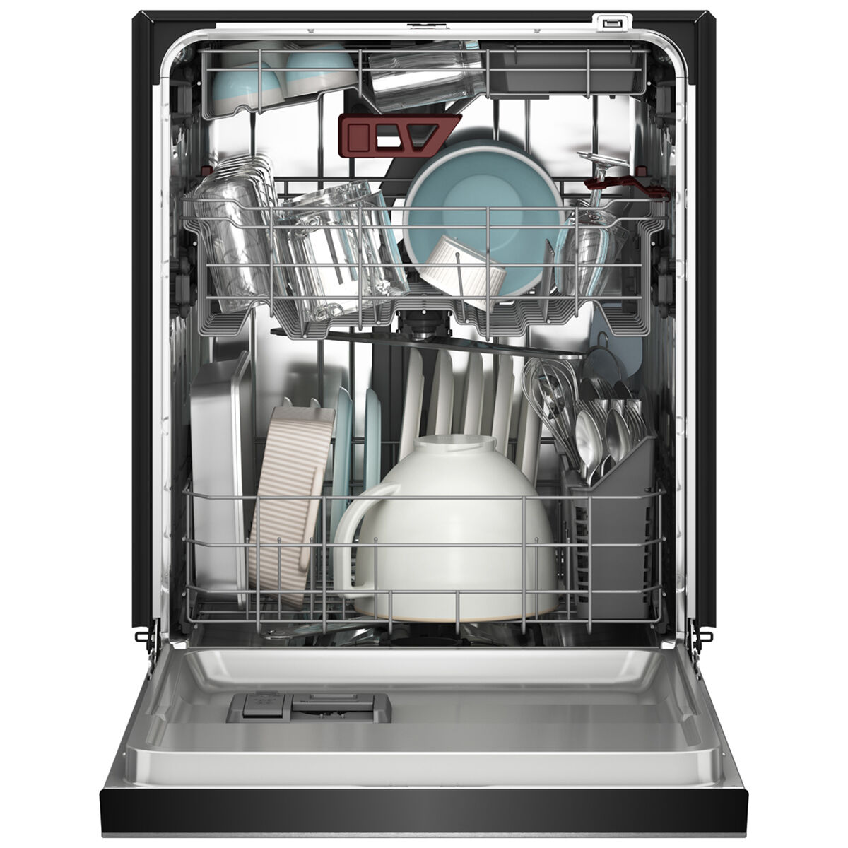 KitchenAid 24 in. Front Control Dishwasher with 41 dBA Sound Level
